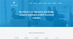 Desktop Screenshot of boxclever.ca